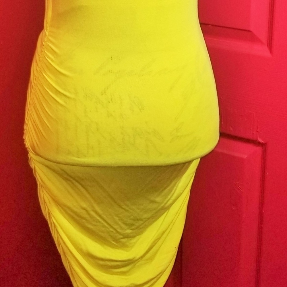 b sharp, Dress, Yellow - Picture 2 of 4